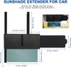 Polarized Sun Visor Extender For Car With Zipper Slider Upgraded Uv400 Car Sun Visor Extension Pc Lens Side Sunshade Auto Accessories