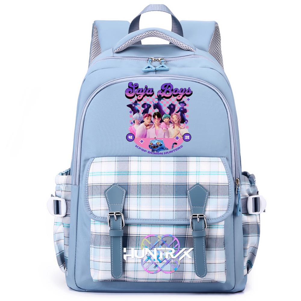 Rucsac Anime Desen Animat K-Pop Imprimat Capacitate Mare pentru Adolescent Student Fată Băiat Ghiozdan Rucsac Femei Capacitate Mare Impermeabil Geantă de Voiaj Cadou Copil