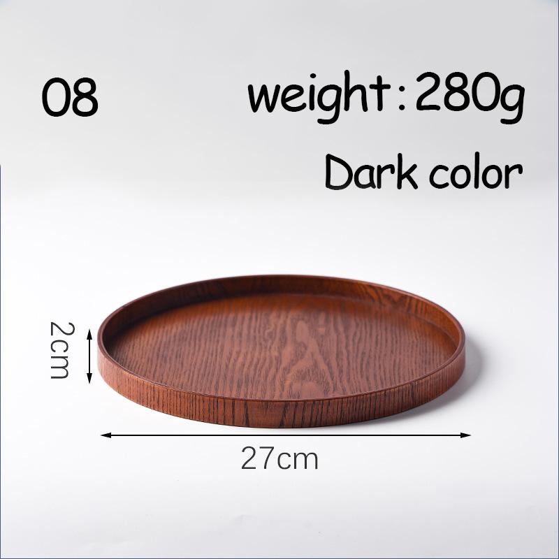 Ovale Serviertabletts, Geschirr, Dessert, Tee, Untertasse, Untersetzer, Kaffee-Untersetzer, Holzteller, Aufbewahrung, Lebensmittel-Display, Home Hotel Decor