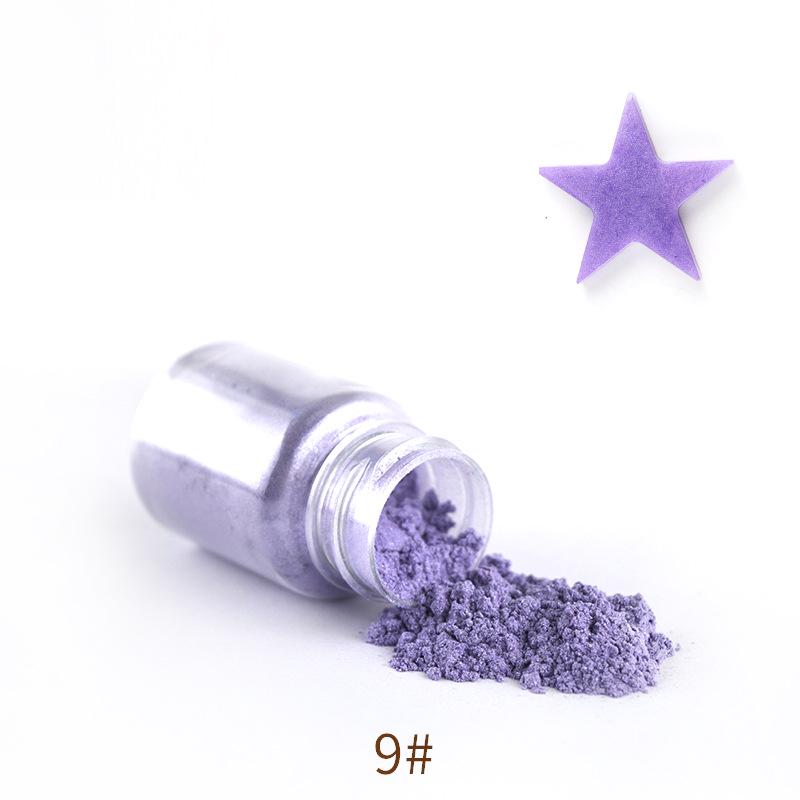 Mermaid Ji Iridescent Mica Powder: DIY Crystal Clay, Pearlescent Epoxy Resin, Glitter Pigment.