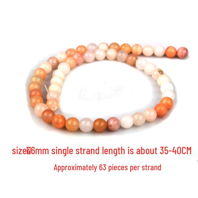 Natural Pink Aventurine Loose Beads for DIY Jewelry, Bracelet Making, Aventurine Stone Round Beads.