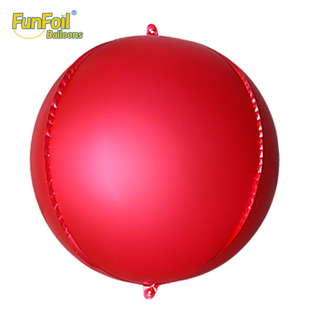 Funfoil 4D Globo 10 Inch High Quality CE ASTM-936 Certified Nylon Helium-Filled Birthday Anniversary Wedding Balloons