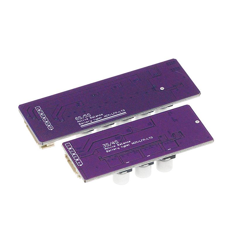 1.2A Bms 3S 4S 5S 6S 18650 Lithium Battery Active Equalization Board Li-Ion Lifepo4 Balancer Energy Transfer Balance Capacitor