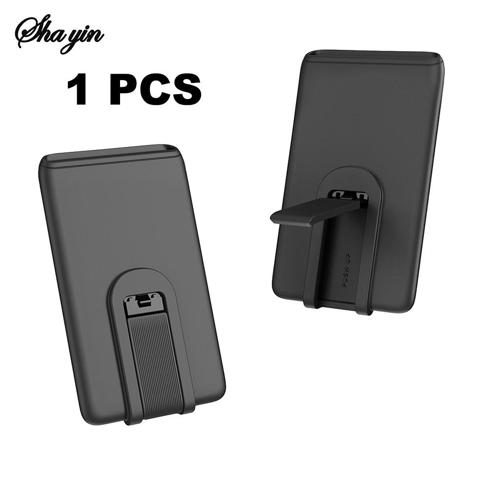 Universal Silicone Phone Card Holder Mobile Cell Phone Stand Credit Cardholder Adhesive Sticker Pocket for Iphone Samsung