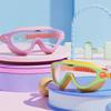 Waterproof Children Swim Glasses Anti Fog Swimming Eyewear for Kids Big Frame Swim Goggles  Summer