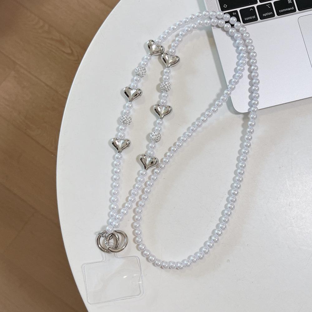 Bow Crossbody Phone Chain Diagonal Lanyard DIY Mobile Phone Chain  Hanging Decoration