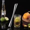 BJ Stainless Steel Ice Crusher Hammer, Ice Breaker, Juicer Stick, Shaker Cup Muddler, Lemon Tea Tool, Ice Crusher Hammer, 26cm Long Versio