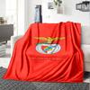 Benfica Motiv Aufdruck Decke - Perfekt für Sofa, Bett, Reisen & Außenbereich | Maschinenwaschbar, Gemütlich & Langlebig.