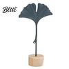 Ginkgo Leaf Sculpture Golden Statue Anti-Rust Anti-Oxidation Decorative Art Iron Premium Piece