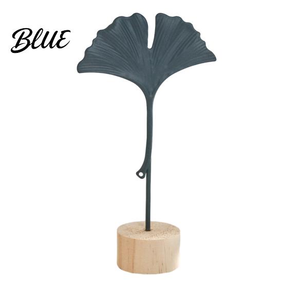 Ginkgo Leaf Sculpture Golden Statue Anti-Rust Anti-Oxidation Decorative Art Iron Premium Piece