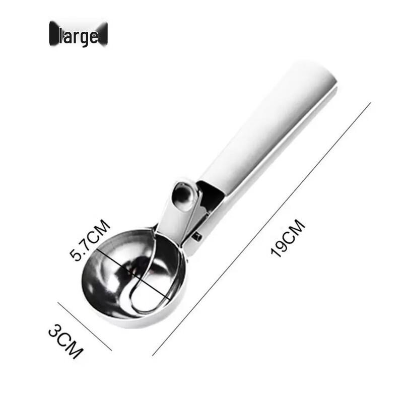 Набор пружинных ложек для мороженого OJW из нержавеющей стали