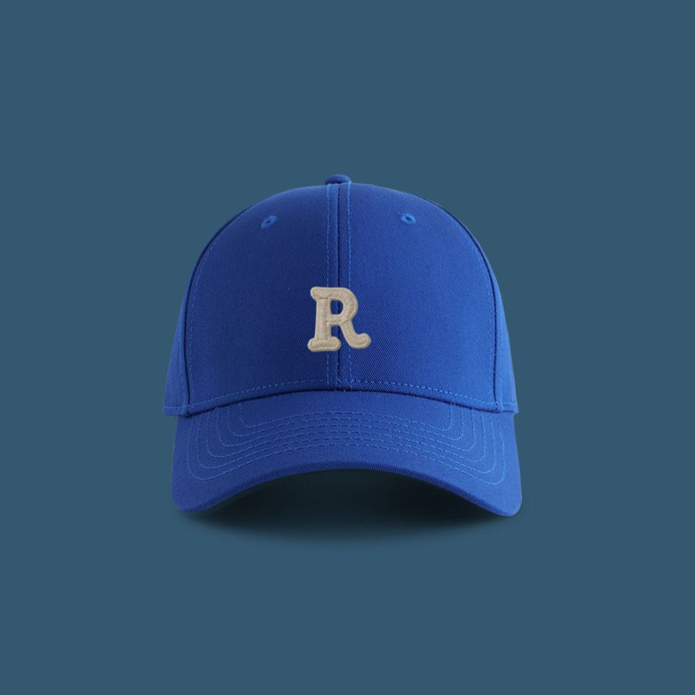 Cotton breathable new cap children's R letter summer sunshade sun protection outdoor sports baseball cap men's versatile