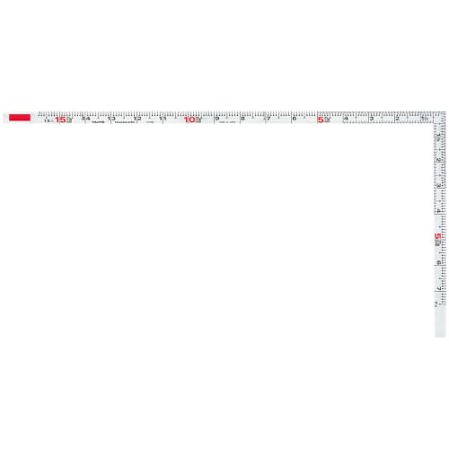 Tajima KA-S5 Equal Thickness Carpenter Ruler, Same Size, 5 Sun