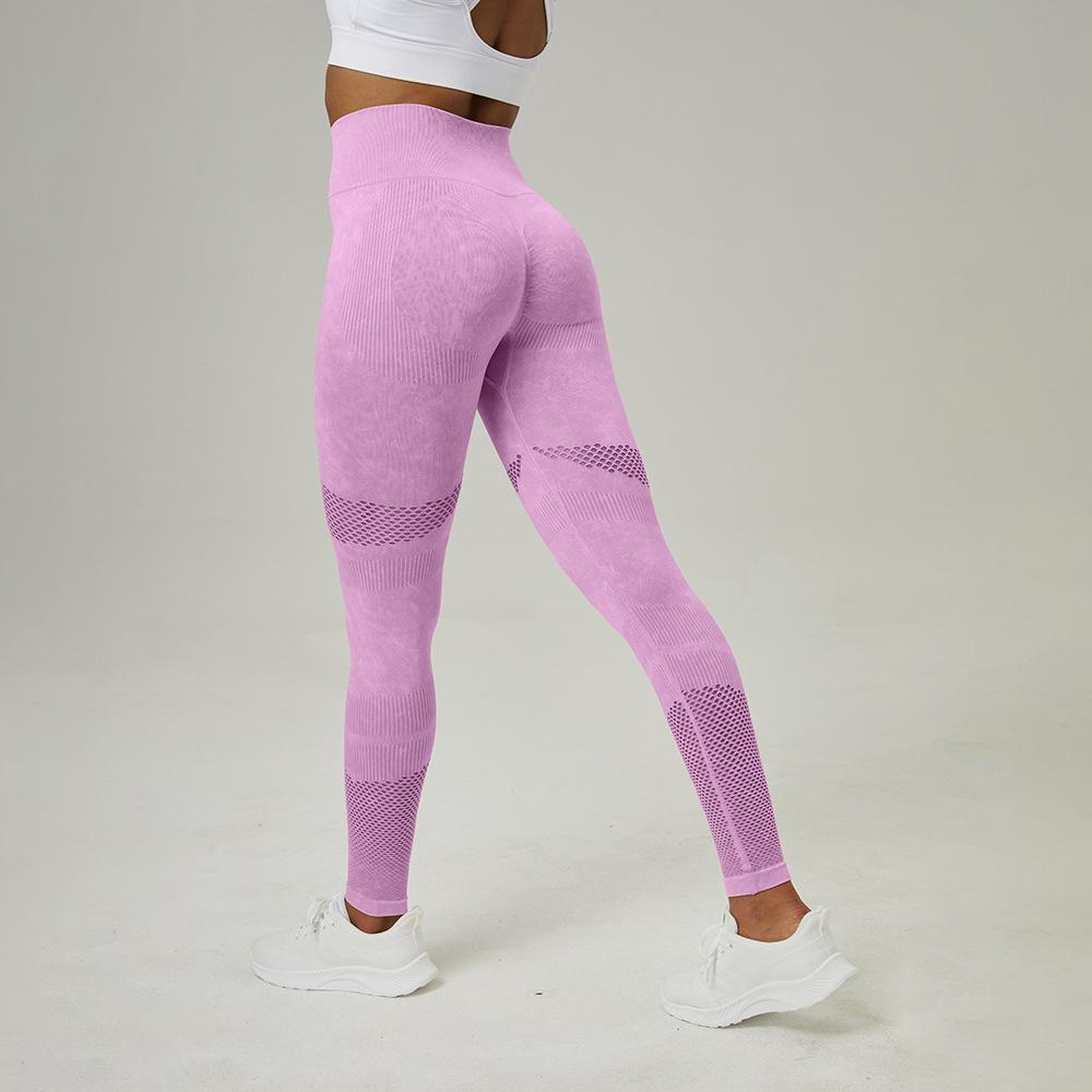 

Новые повседневные рабочие штаны для йоги, длинные брюки, облегающие спортивные брюки для поднятия бедер, одежда для йоги, фитнес-брюки для женщин S розовый