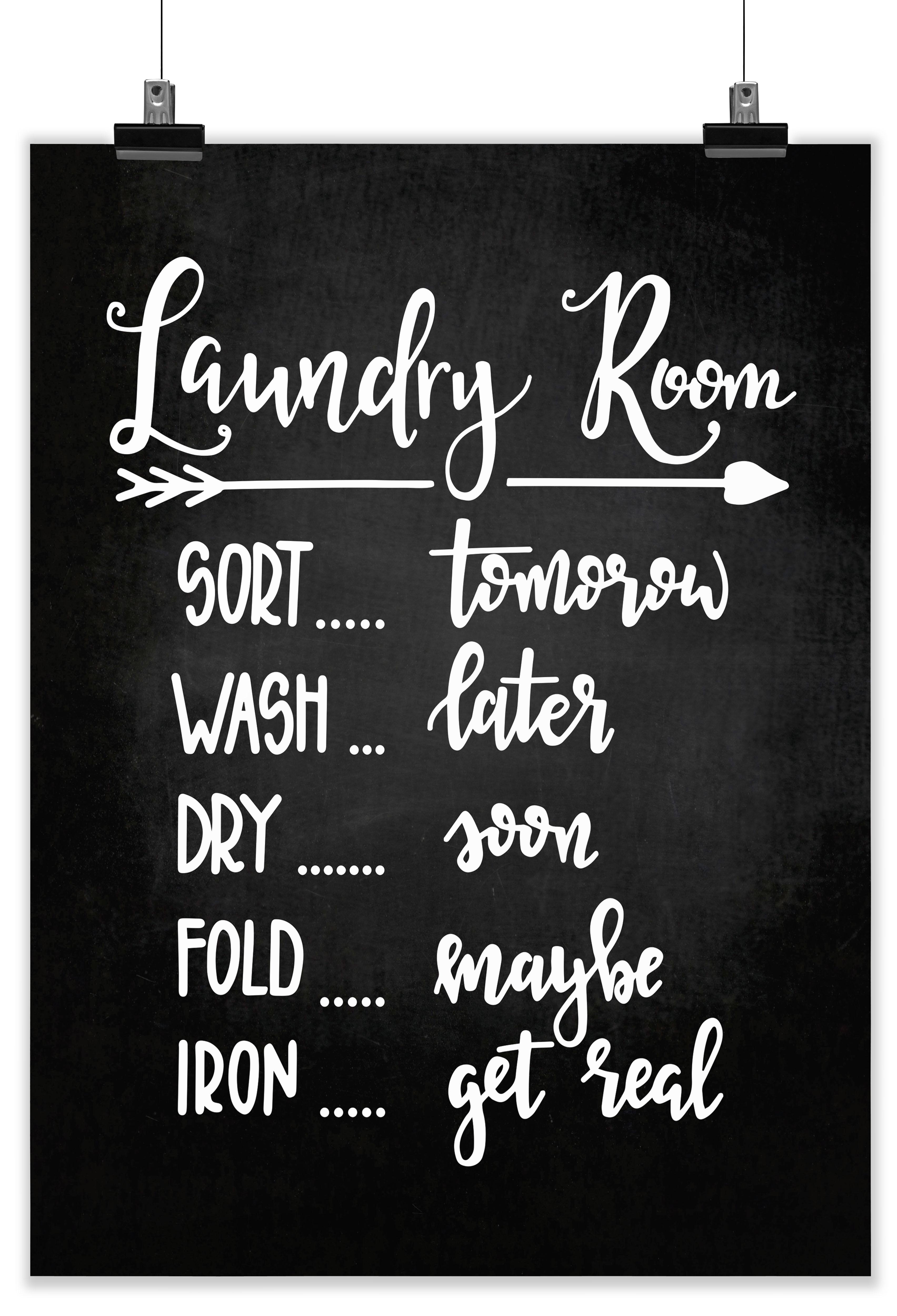 

Inkdotpot Цільнокомпонентні таблички для пральні для декору пральні. Перевірте свої кишені. Плакат із рамкою, настінні таблички для пральні. 10x12 Inches - Poster Only чорний