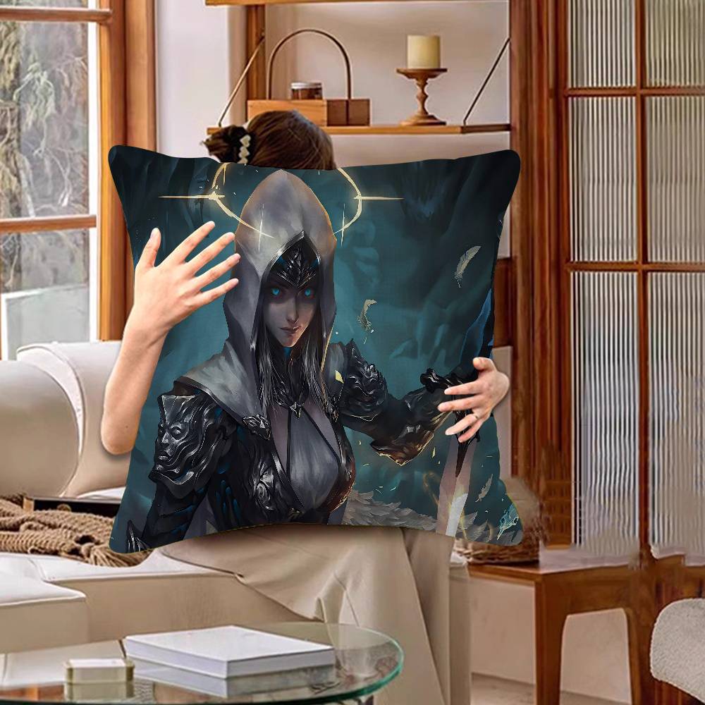Classic Game Dark Souls Cushion Cover Car Throw Pillow Case For Sofa Car Christmas Gift 40x40cm 45x45cm