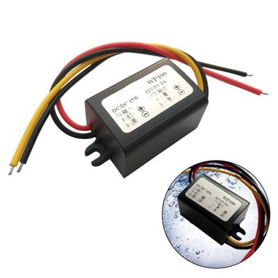 1 ks DC/DC měnič 12V na 5V 3A/15W automobilový napájecí modul napájecí zdroj