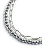 Polalita Surgical Chain Double Layer Bracelet (Plt-Br-012_Sv)