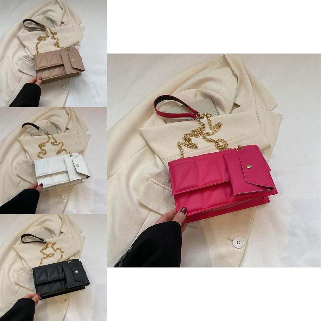 Sac bandoulière tendance pour femme Sac à bandoulière simple et élégant en cuir PU vintage