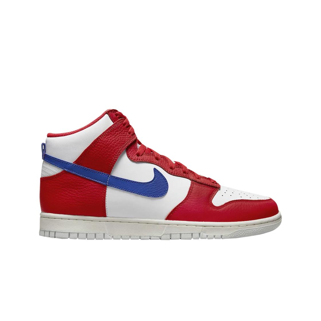 

Мужские кроссовки Nike Dunk High Retro University Red Game Royal DX2661-100