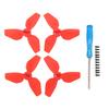 2Pair Propellers Replacement for NEO Accessories PC Drone Propeller Wing Blade Spare Parts with Scre
