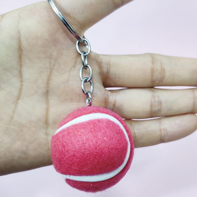 3.8cm Tennis Keychain Charms: Sports Gifts & Accessories