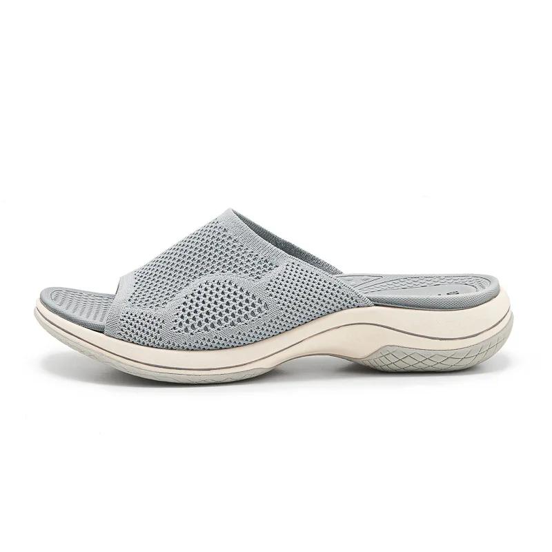 Fashion Shoes for Women Summer Open Toe Casual Breathable Outdoor Beach Platform Sandals Slippers Women Casual Wedges Plus Size 36-42