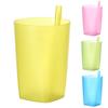 360ml/380ml halmkopp glatt kant Stor kapasitet Lekkasikker Barn Barn Spedbarn Baby Sip Cup Studenter