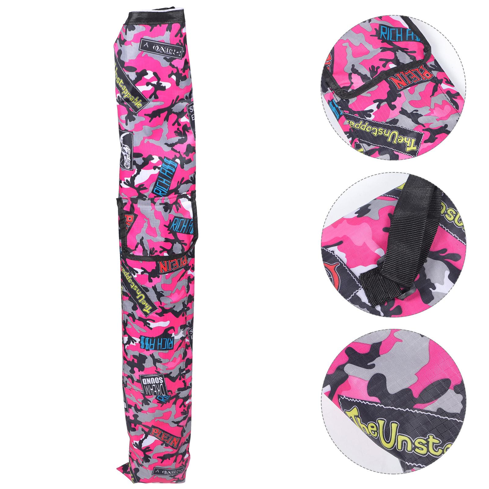 Сумки для удочек Держатели для удочек Оксфордская ткань Портативная сумка для рыбалки Розовая сумка для хранения удочек Чехол-сумка для удочек Женские розовый