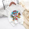 Cool TShirt Skye Chase Summer Oneck Tops Boy Girl Number Tees Animal Baby Birthday Clothes Cartoon Casuals Tops