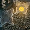 Butterfly Candlestick Resins Moulds Candle Holder Silicone Molds for Table Home Decorations DIY Castings Moulds