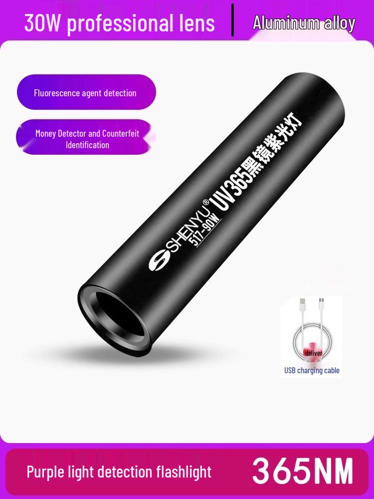 Detektor ID a bankovek s UV světlem, jadeitovým světlem a fluorescenčním perem