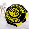 Borussia Dortmund, BVB Automatic Opening and Closing, 8 Rib Structure Portable Umbrella, Suitable for Men and Women In All Seasons  Perfect