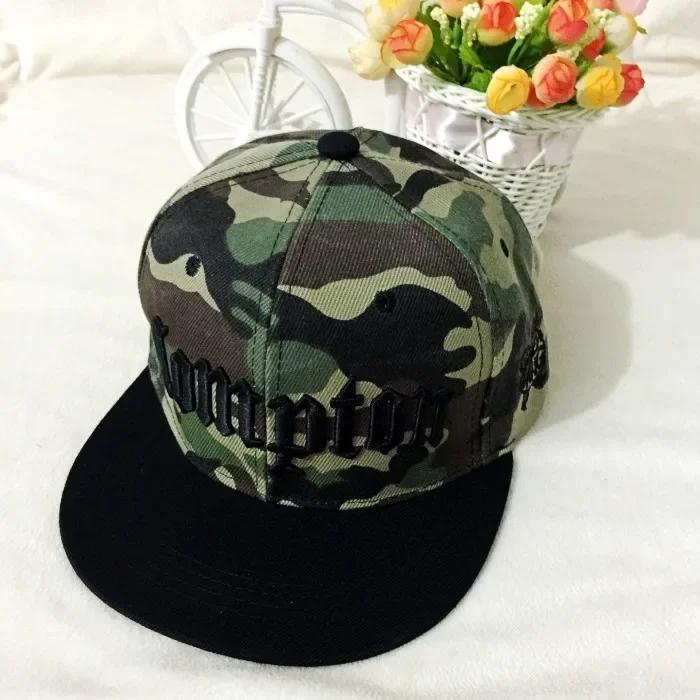 

Новые вышитые бейсболки Snapback Bone Fashion Hip Hop бейсболки для мужчин и женщин Регулируемая повседневная кепка Trucker Gorras Головные уборы Adjustable камуфляжный