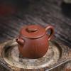 90ml Vintage Yixing Lila Ton Teekannen Handgefertigter Kleiner Topf Rohmaterial Lila Schlamm Kessel Mit Sieb Chinesisches Zisha Teegeschirr Tischgeschirr