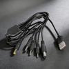 5V USB To 5.5x2.1mm 4.0x1.7mm 2.0x0.6mm 2.5x0.7mm 3.5x1.35mm Charging Cable for Electric Toothbrush Desk Lamp Use
