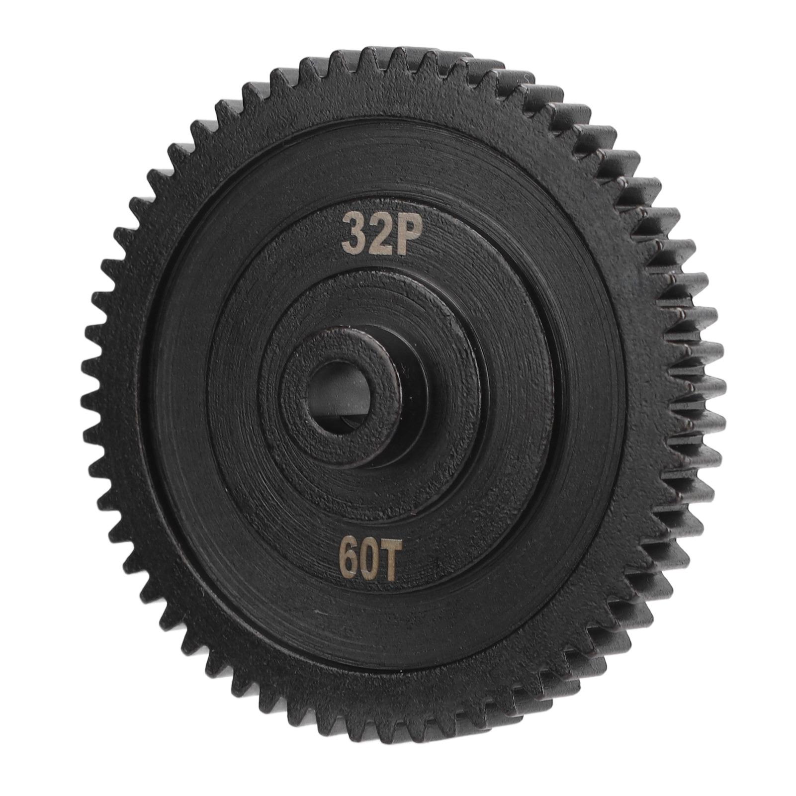 

Spur Gear Stainless Steel 60T 32P RC Spur Gear for SCX10 PRO 1/10 RC Car Upgrade Parts