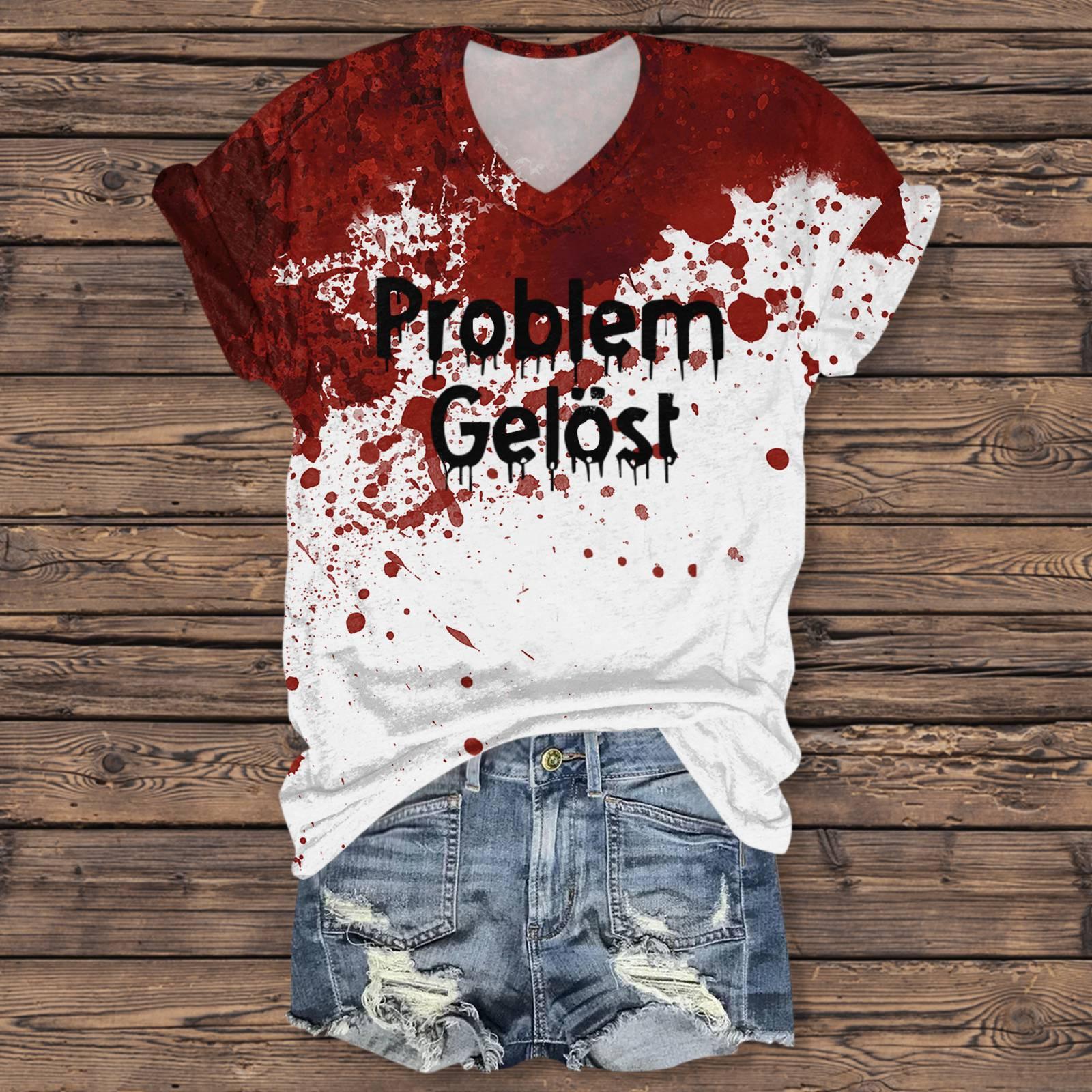 Женский модный повседневный топ с рукавом три четверти — фото 9