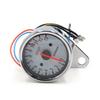 Universal DC12V Motorcycle Tachometer Gauge 0-13000 RPM  Rev Counter Metal Speedometer Waterproof for Motorbikes