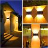 Modern Outdoor Solar LED Light Waterproof Solar Led Wall Light Waterproof Wall Lamp  Outdoor