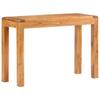 Console Table 110x40x76 cm Solid Wood with Honey Colored Finish