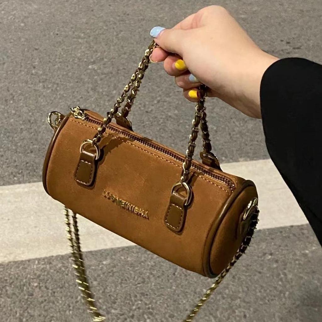 Add More Salt, Portable Chain Bag, Women's Fashion Matte Armpit Bag, Versatile Ins Messenger Bag, Pillow Bag.