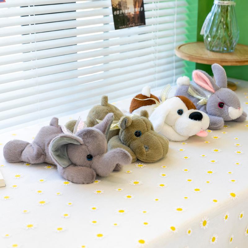 Claw Machine Doll Party Style Forest Animal Plush Toy Floor Push Gift 8-inch Doll