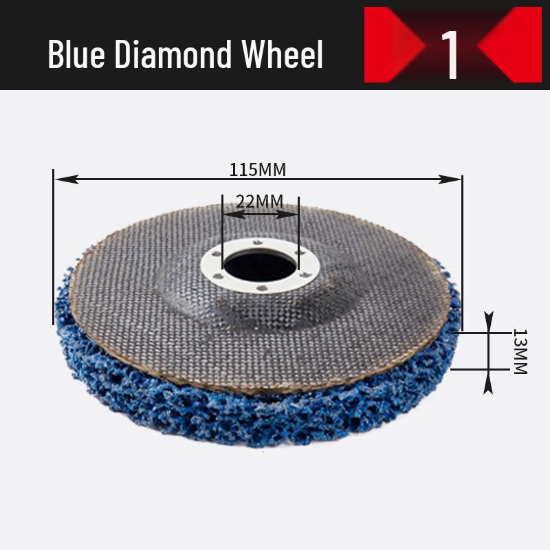 Mansha Rui Black King Kong Grinding Disc for Metal, Rust & Paint Removal, Blue Orchid Purple