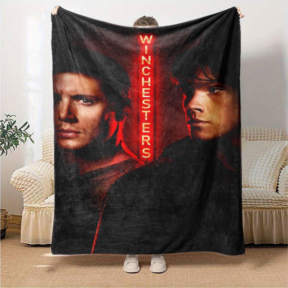 1pc Supernatural 28 Blanket Soft Warm Throw for Home, Office, Travel All Season Cozy Bedding Gift, Office Cozy Accessory
