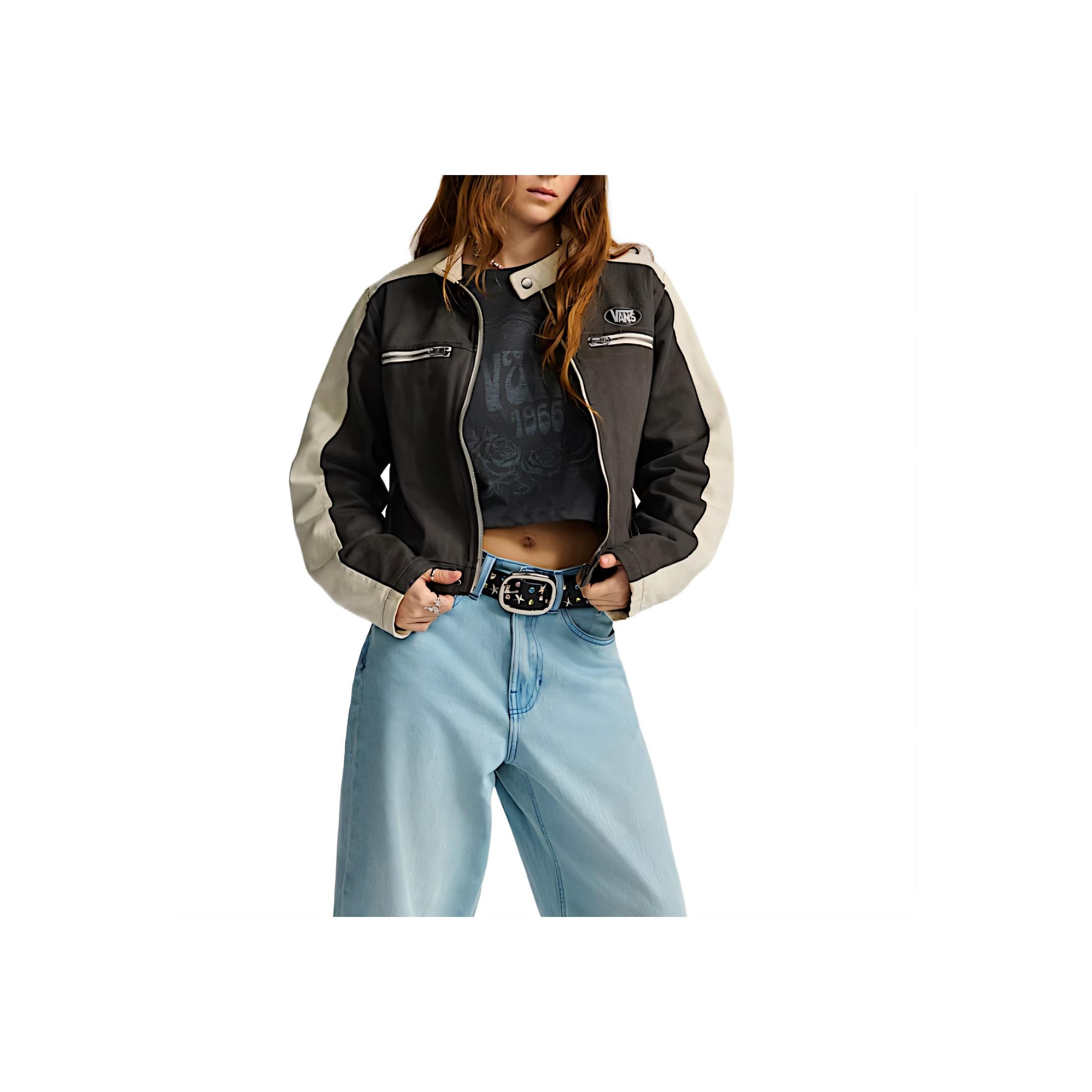 

Vans Ryden Куртка женская универсальная на молнии с длинным рукавом и воротником-стойкой VN000R3HEMV M