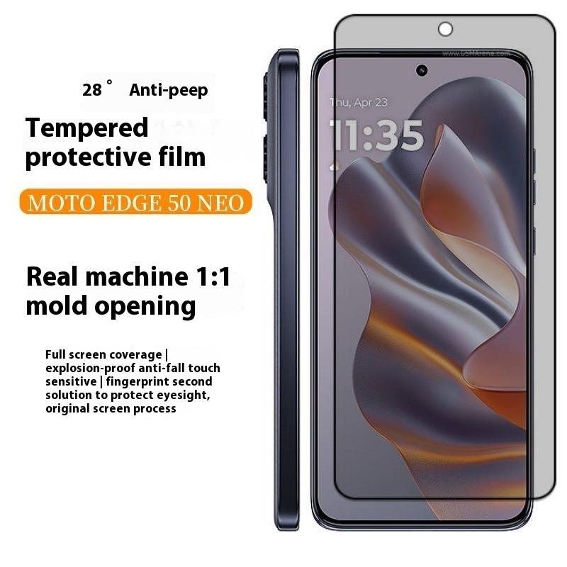 

Для Motorola Edge 50 Neo 5G Набір захисного скла для екрана з плівками для об єктива, пилозахисна сітка As Shown A