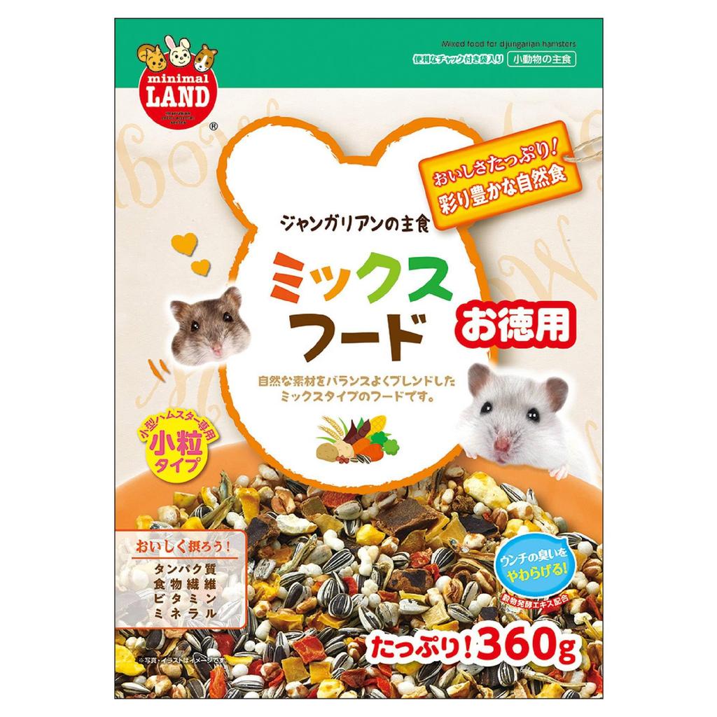 Minimal Land Djungarian Mixed Food, Value Pack, 360g (Pack of 3)