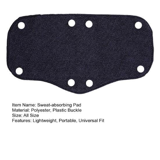 Podložka do klobouku absorbující pot Malá Lehká Přenosná Podložka do klobouku Absorbuje Skvrny od potu Proti vlhkosti Odolná proti opotřebení Podložka do klobouku