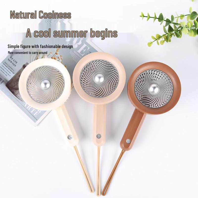 Cartoon USB Rechargeable Mini Handheld Fan with Custom Logo